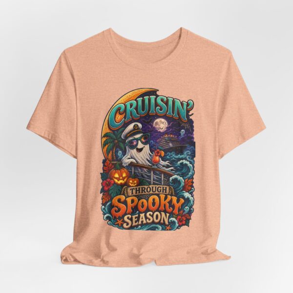 Spooky Season Cruise T-Shirt — 'Cruisin' Through Spooky Season' Halloween Tee - Image 12