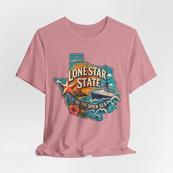 Texas Nautical Tee — "Lone Star State to the Open Sea" Vintage Cruise Shirt - Image 36