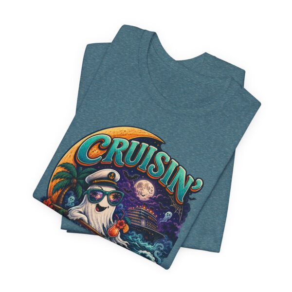 Spooky Season Cruise T-Shirt — 'Cruisin' Through Spooky Season' Halloween Tee - Image 47