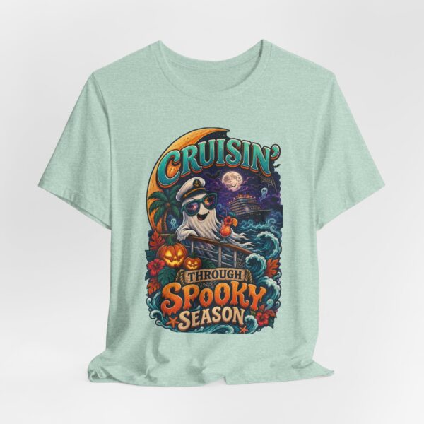 Spooky Season Cruise T-Shirt — 'Cruisin' Through Spooky Season' Halloween Tee - Image 24
