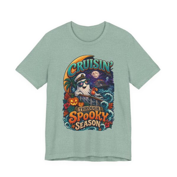 Spooky Season Cruise T-Shirt — 'Cruisin' Through Spooky Season' Halloween Tee - Image 29
