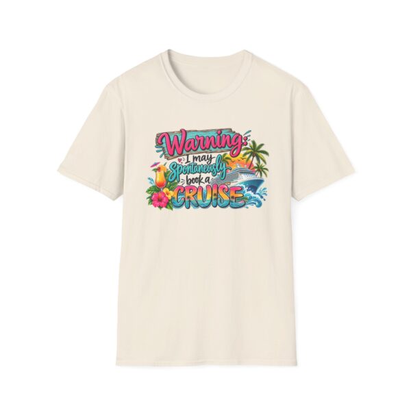 Wanning Away on a Tropical Cruise Graphic T-Shirt - Image 41