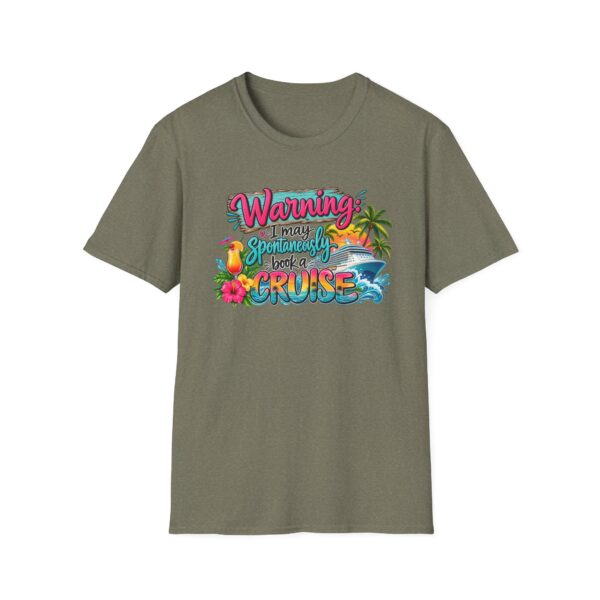 Wanning Away on a Tropical Cruise Graphic T-Shirt - Image 9