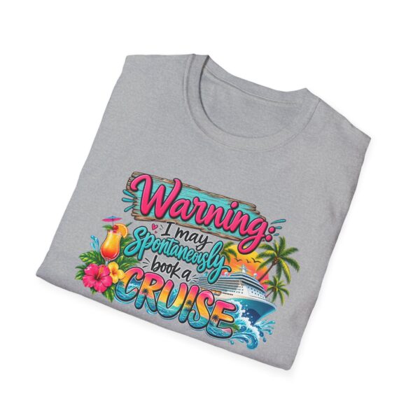 Wanning Away on a Tropical Cruise Graphic T-Shirt - Image 8