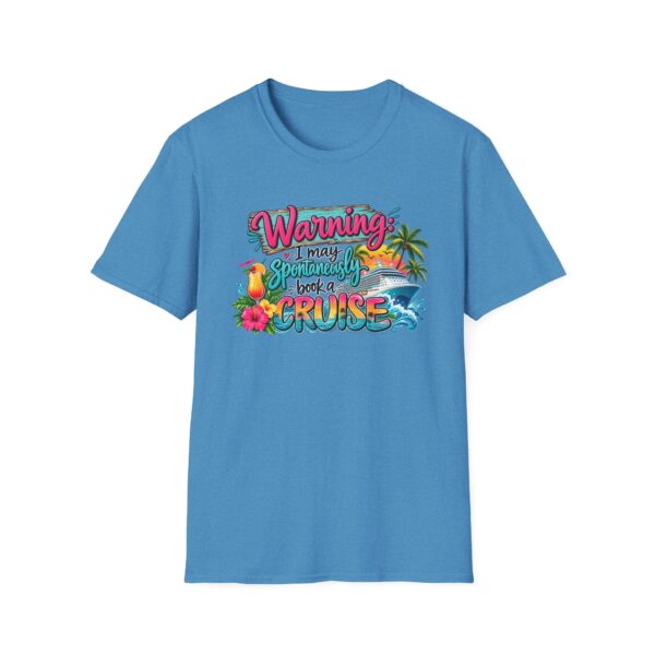 Wanning Away on a Tropical Cruise Graphic T-Shirt - Image 21
