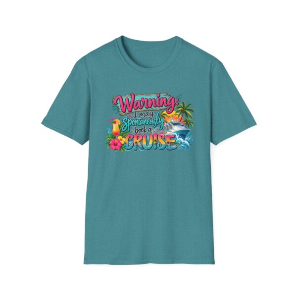 Wanning Away on a Tropical Cruise Graphic T-Shirt - Image 17
