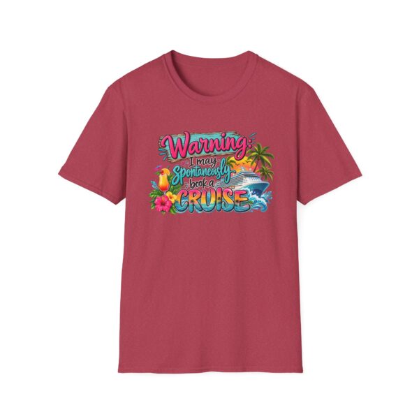 Wanning Away on a Tropical Cruise Graphic T-Shirt - Image 37