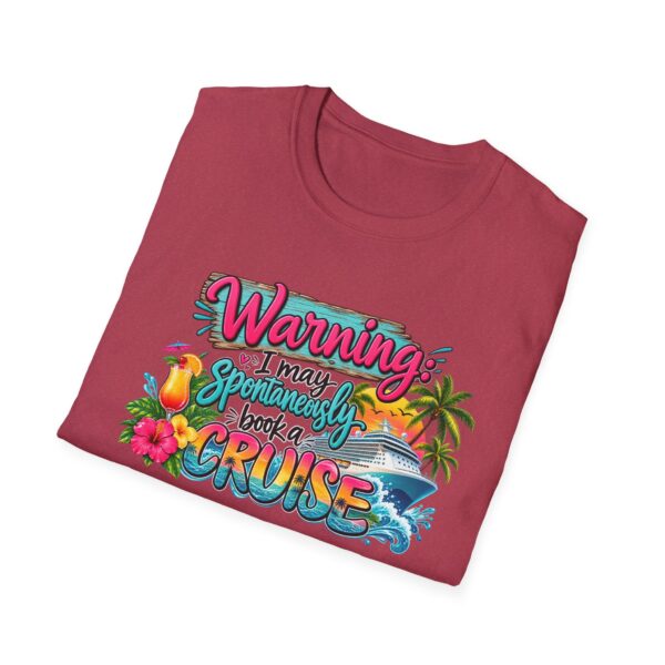 Wanning Away on a Tropical Cruise Graphic T-Shirt - Image 40