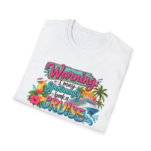 Wanning Away on a Tropical Cruise Graphic T-Shirt - Image 4