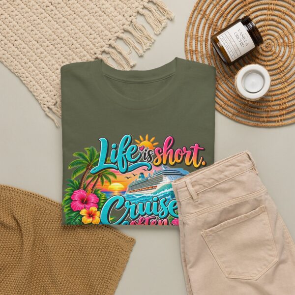 Life Is Short Cruise Often Tropical Vacation T-Shirt - Image 28